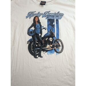 Harley Davidson Pikes Peak Colorado Springs Motorcycle T-Shirt XL Military POW‎